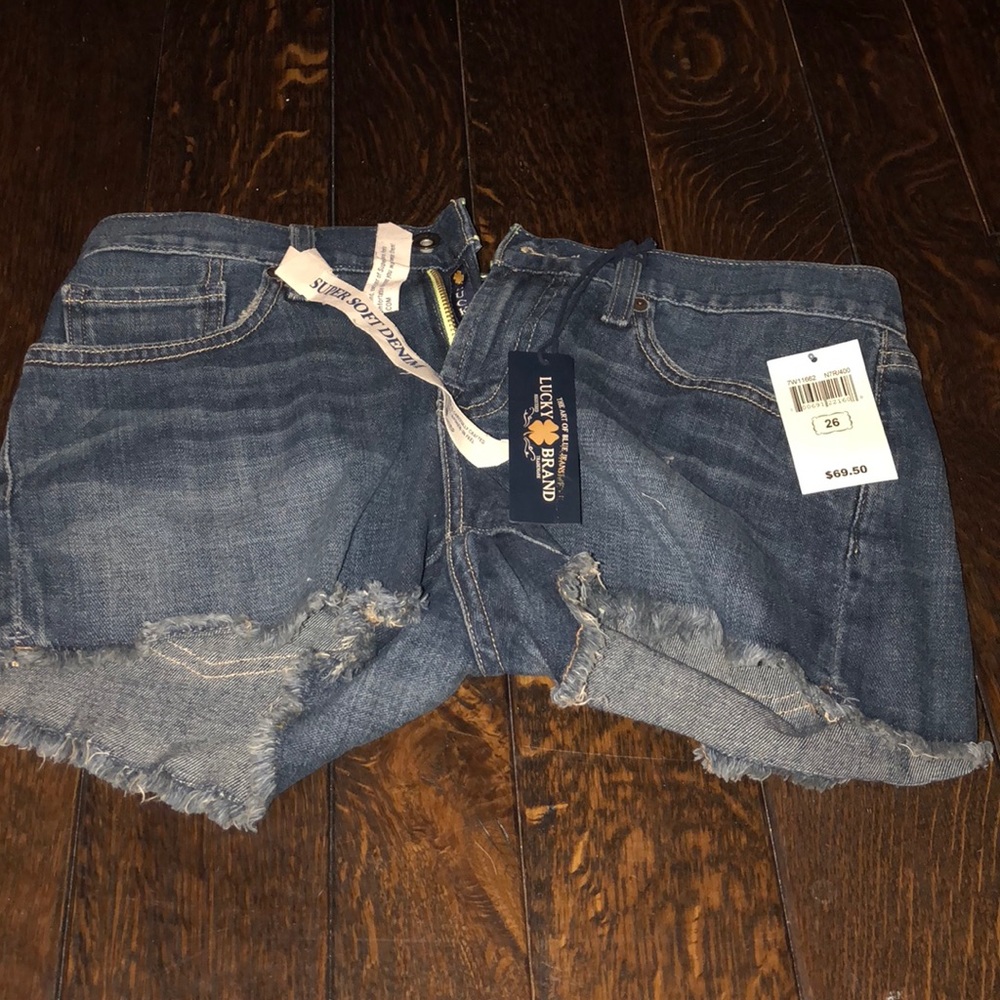 LUCKY BRAND JEAN SHORTS